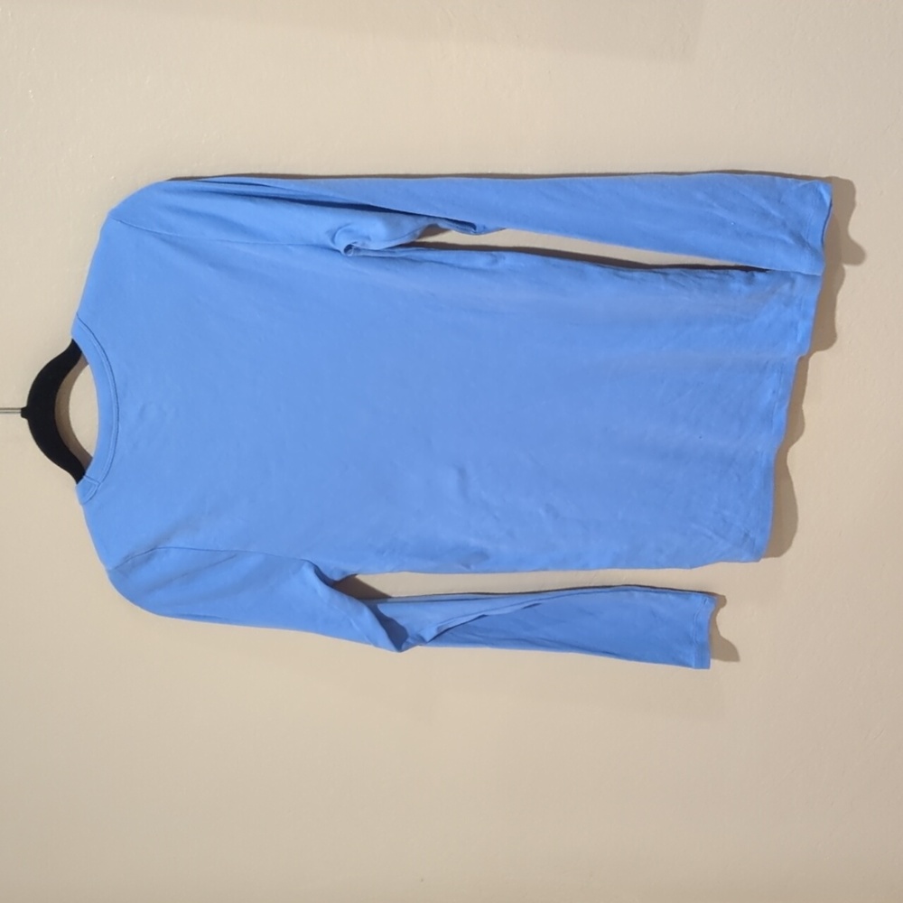 GAP Women Blue Long Sleeve Tee T Shirt Top Medium NWT - Picture 4 of 6